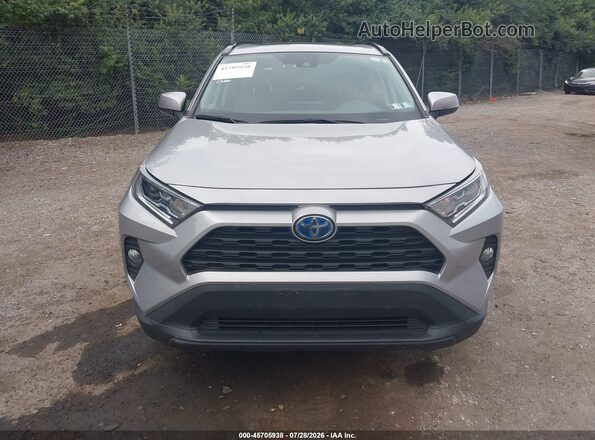 2T3RWRFV7LW091782 2020 TOYOTA RAV4 HYBRID Gray ხელსაწყოთა პანელის ხედი