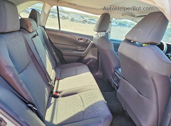 2T3RWRFV7MW114298 2021 TOYOTA RAV4 Gray უკანა სალონის ხედი