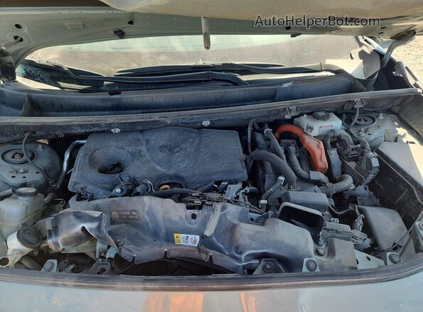 2T3RWRFV7MW114298 2021 TOYOTA RAV4 Gray ძრავის განყოფილების ხედი