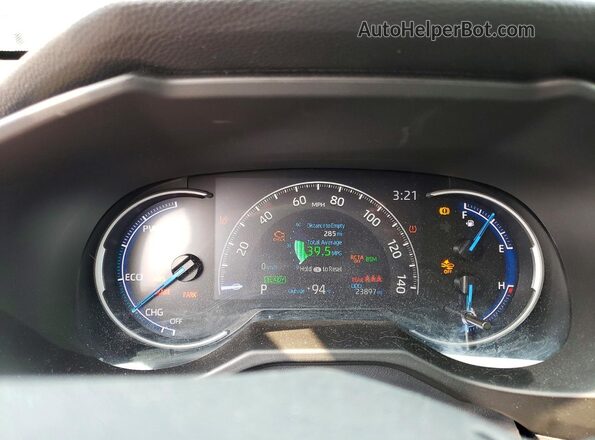 2T3RWRFV7SW269608 2025 TOYOTA RAV4 White Սարքավորումների վահանակի տեսք