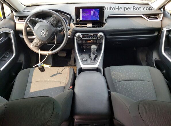 2T3RWRFV7SW269608 2025 TOYOTA RAV4 White Առջևի վահանակի տեսք