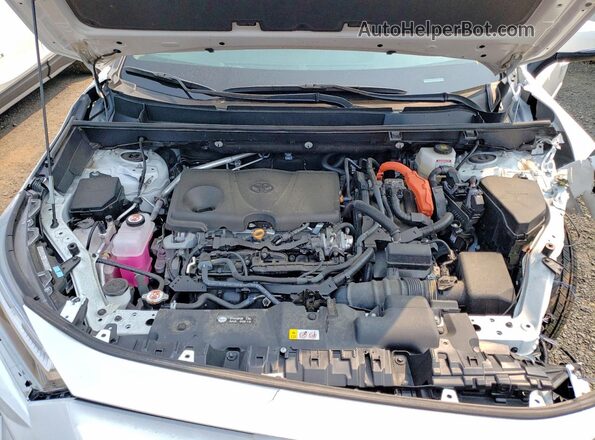 2T3RWRFV7SW269608 2025 TOYOTA RAV4 White Շարժիչի բաժամունքի տեսք
