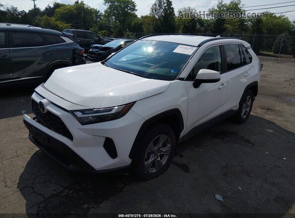 2T3RWRFV8SW282142 2025 TOYOTA RAV4 HYBRID White Przód lewy
