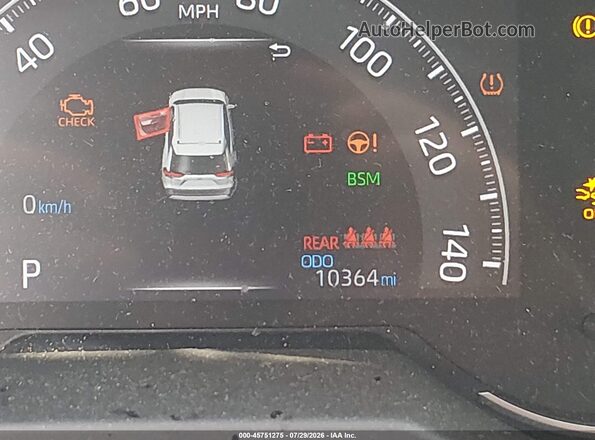 2T3RWRFV8SW282142 2025 TOYOTA RAV4 HYBRID White 