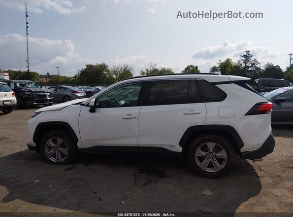 2T3RWRFV8SW282142 2025 TOYOTA RAV4 HYBRID White Widok wnętrza 360 stopni