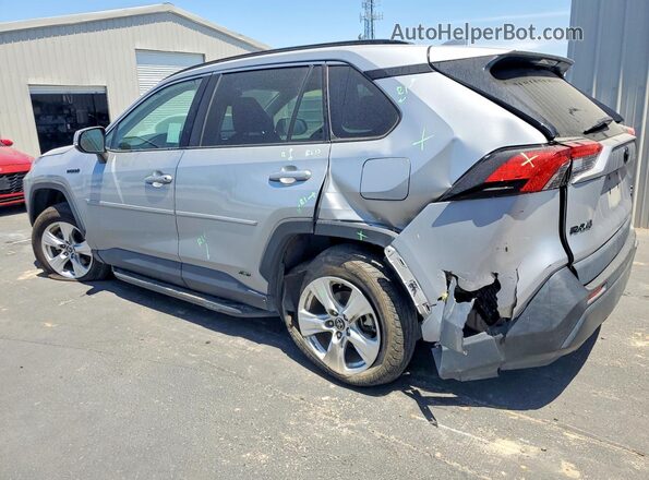 2T3RWRFV9MW126646 2021 TOYOTA RAV4 Silver Trasero izquierdo
