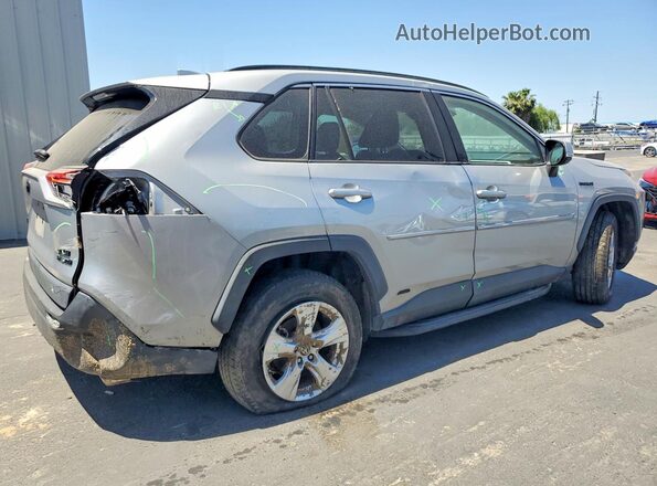 2T3RWRFV9MW126646 2021 TOYOTA RAV4 Silver Trasero derecho
