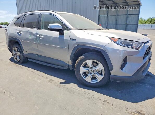 2T3RWRFV9MW126646 2021 TOYOTA RAV4 Silver Delantero derecho