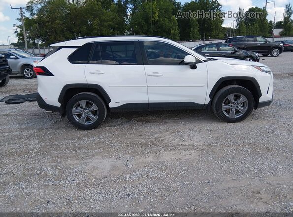 2T3RWRFV9RW207461 2024 TOYOTA RAV4 HYBRID White Սալոնի հետևի տեսք