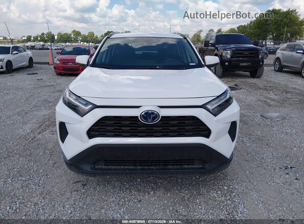 2T3RWRFV9RW207461 2024 TOYOTA RAV4 HYBRID White Սարքավորումների վահանակի տեսք