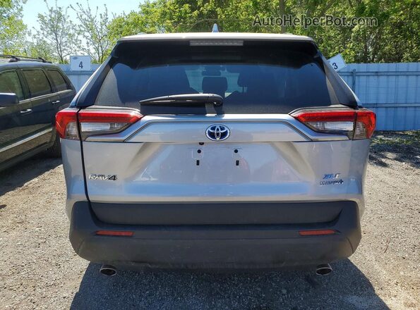 2T3RWRFV9RW219819 2024 TOYOTA RAV4 Silver Rear view