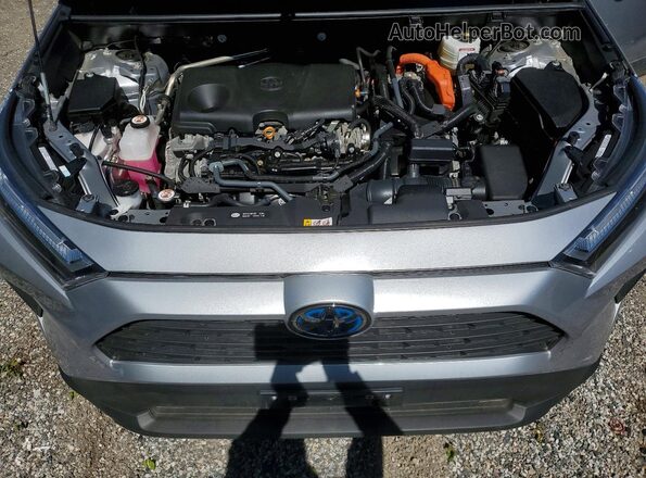 2T3RWRFV9RW219819 2024 TOYOTA RAV4 Silver Engine compartment view