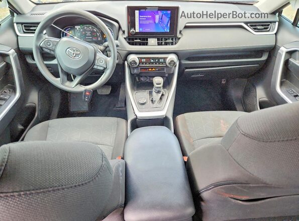 2T3RWRFV9RW230481 2024 TOYOTA RAV4 Silver Вид панелі приладів