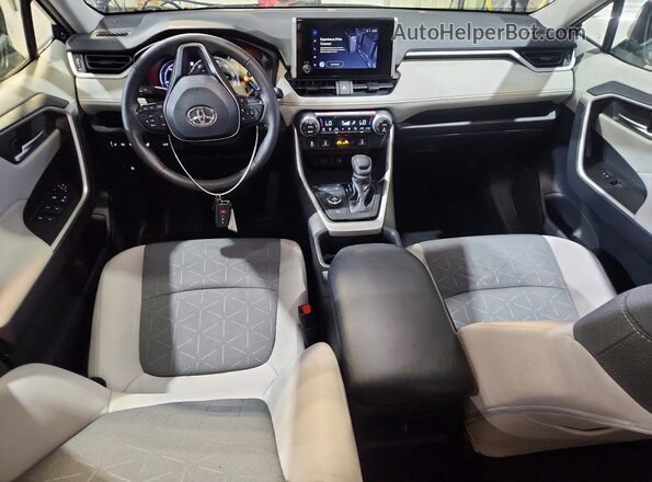 2T3RWRFV9RW237253 2024 TOYOTA RAV4 Black Dashboard view