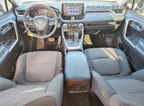 2T3RWRFVXKW027122 2019 TOYOTA RAV4 Gray Dashboard view