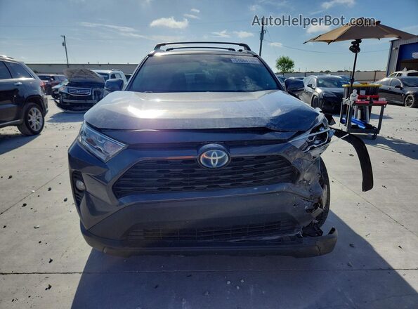 2T3RWRFVXKW027122 2019 TOYOTA RAV4 Gray Front view