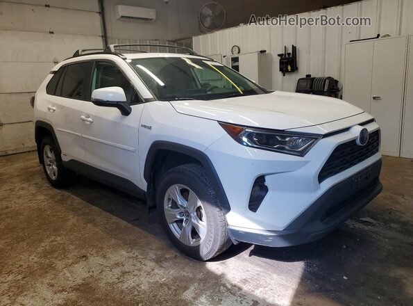 2T3RWRFVXMW113128 2021 TOYOTA RAV4 White Przód prawy