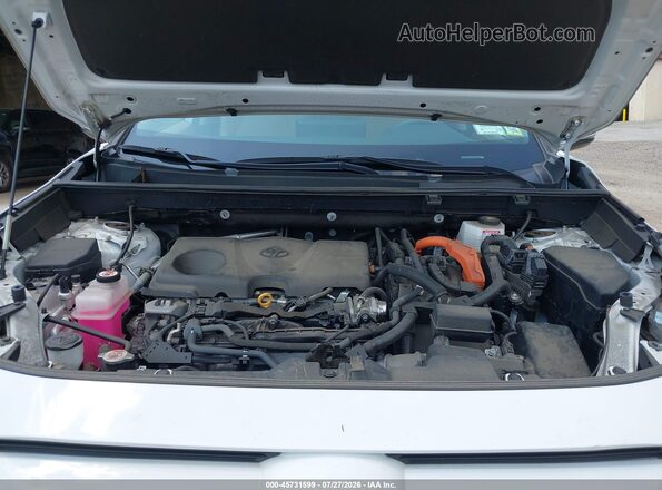 2T3RWRFVXRW194123 2024 TOYOTA RAV4 HYBRID White Вид ззаду