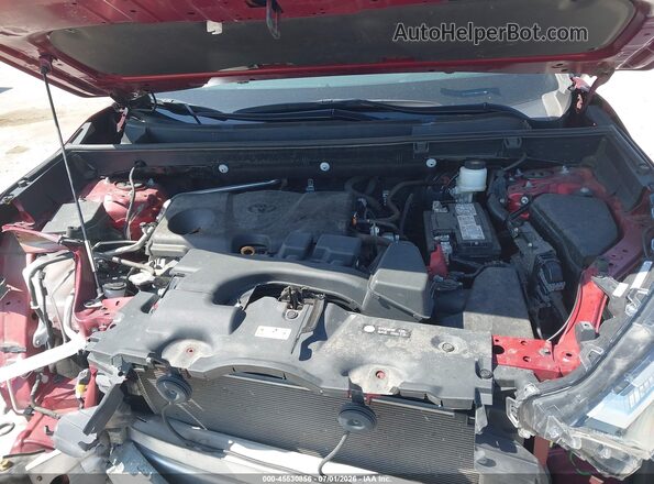 2T3S1RFV2NW297756 2022 TOYOTA RAV4 Red Rear view