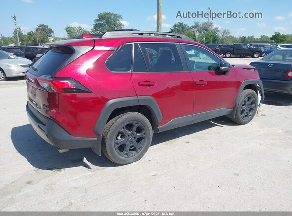 2T3S1RFV2NW297756 2022 TOYOTA RAV4 Red Rear right