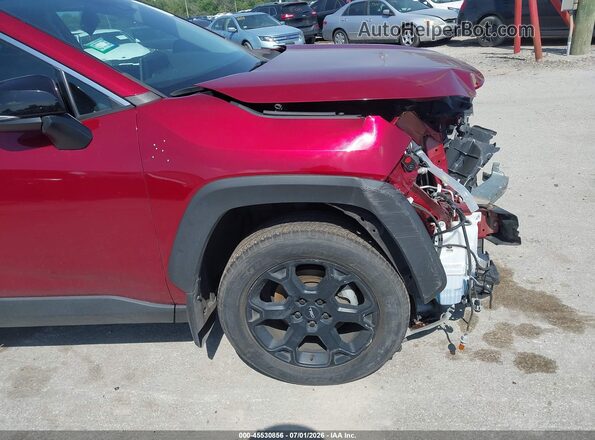 2T3S1RFV2NW297756 2022 TOYOTA RAV4 Red Front view