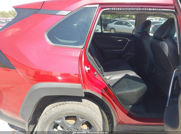 2T3S1RFV2NW297756 2022 TOYOTA RAV4 Red VIN sticker view