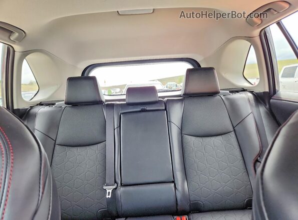 2T3S1RFV5PW358410 2023 TOYOTA RAV4 Gray Вид задніх сидінь