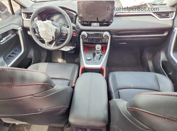 2T3S1RFV5PW358410 2023 TOYOTA RAV4 Gray Вид панелі приладів