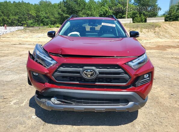 2T3S1RFV8NW291511 2022 TOYOTA RAV4 Burgundy წინა ხედი