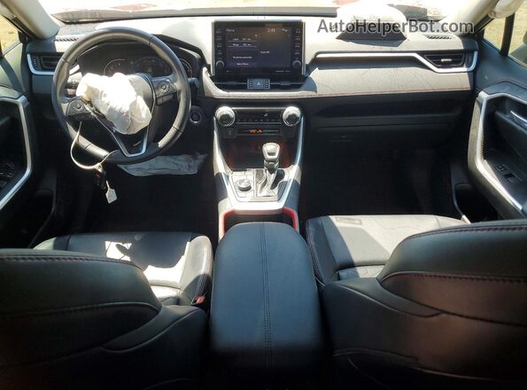 2T3S1RFV8NW291511 2022 TOYOTA RAV4 Burgundy წინა პანელის ხედი