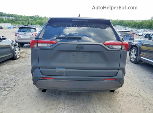 2T3S1RFV8NW318058 2022 TOYOTA RAV4 Black Widok z tyłu