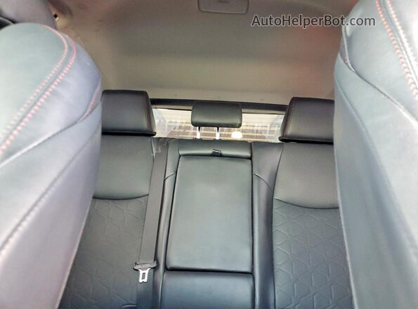 2T3S1RFV8NW318058 2022 TOYOTA RAV4 Black Widok tylnych siedzeń