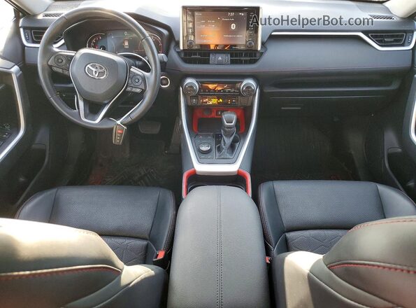 2T3S1RFVXMW165682 2021 TOYOTA RAV4 Gray Dashboard view