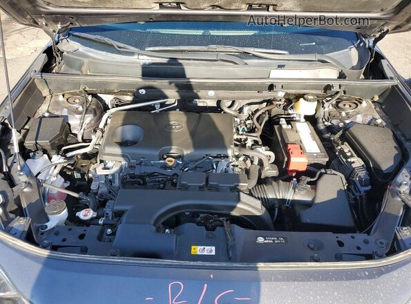 2T3S1RFVXMW165682 2021 TOYOTA RAV4 Gray Engine compartment view