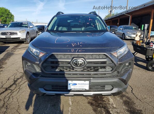 2T3S1RFVXMW165682 2021 TOYOTA RAV4 Gray Front view
