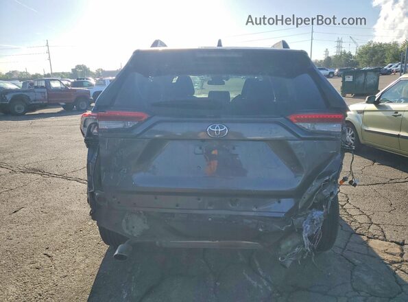 2T3S1RFVXMW165682 2021 TOYOTA RAV4 Gray Rear view