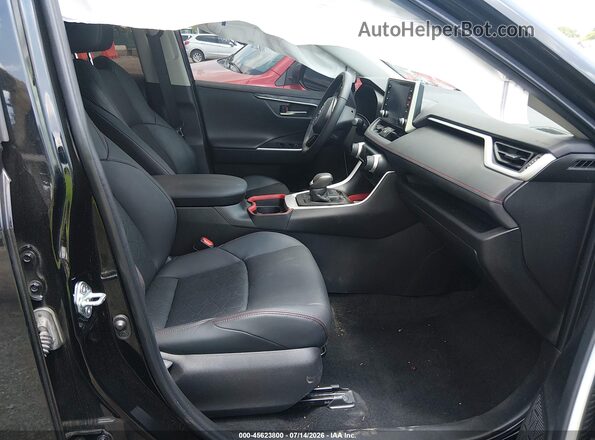 2T3S1RFVXMW243636 2021 TOYOTA RAV4 Black წინა სალონის ხედი