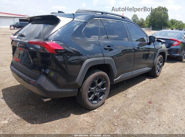 2T3S1RFVXMW243636 2021 TOYOTA RAV4 Black უკანა მარჯვენა