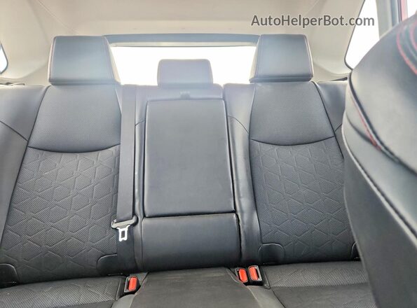 2T3S1RFVXNW280123 2022 TOYOTA RAV4 Красный Вид задних сидений