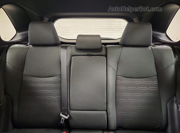 2T3T6RFV3NW035296 2022 TOYOTA RAV4 White Widok tylnych siedzeń
