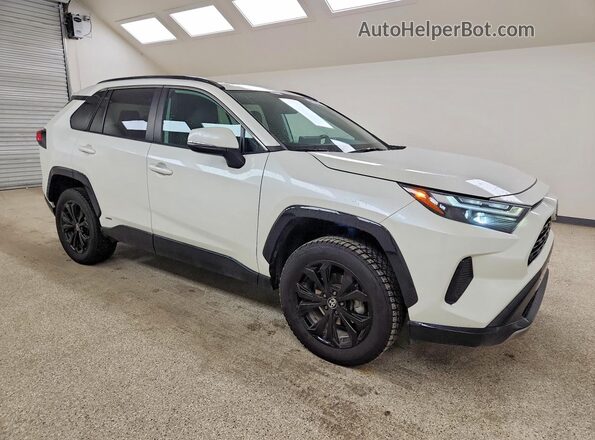 2T3T6RFV3NW035296 2022 TOYOTA RAV4 White Przód prawy