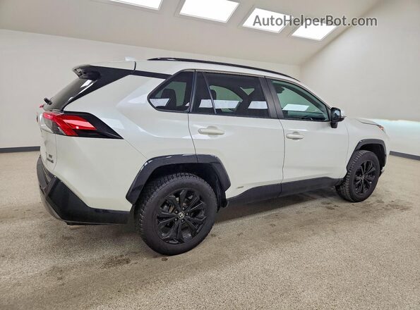 2T3T6RFV3NW035296 2022 TOYOTA RAV4 White Tył prawy