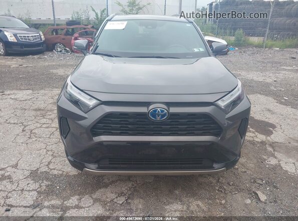 2T3T6RFV4RW064313 2024 TOYOTA RAV4 HYBRID Gray Vista frontal