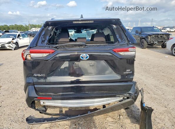 2T3T6RFV9NW030670 2022 TOYOTA RAV4 Black Вид ззаду