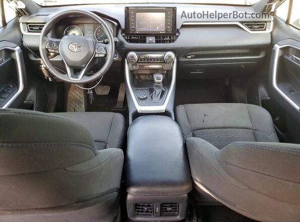 2T3T6RFV9NW030670 2022 TOYOTA RAV4 Black Вид панелі приладів
