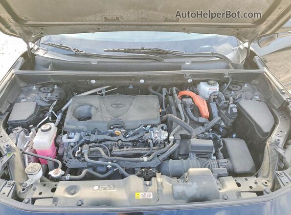 2T3T6RFV9NW030670 2022 TOYOTA RAV4 Black Вид підкапотного простору
