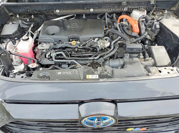 2T3UWRFV0PW154527 2023 TOYOTA RAV4 Black Вид підкапотного простору