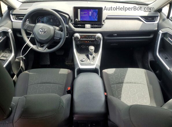 2T3UWRFV0PW172185 2023 TOYOTA RAV4 Черный Вид панели приборов