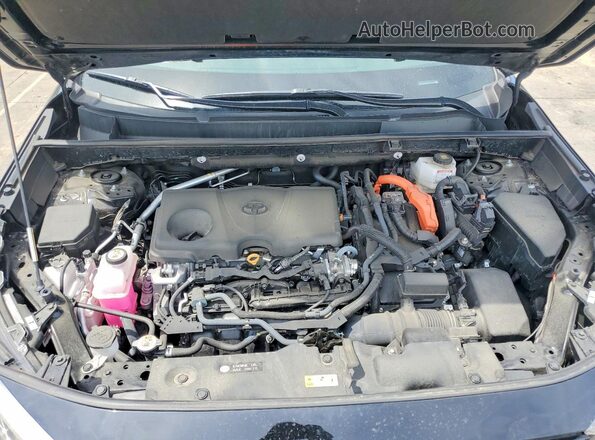 2T3UWRFV0PW172185 2023 TOYOTA RAV4 Черный Вид подкапотного пространства