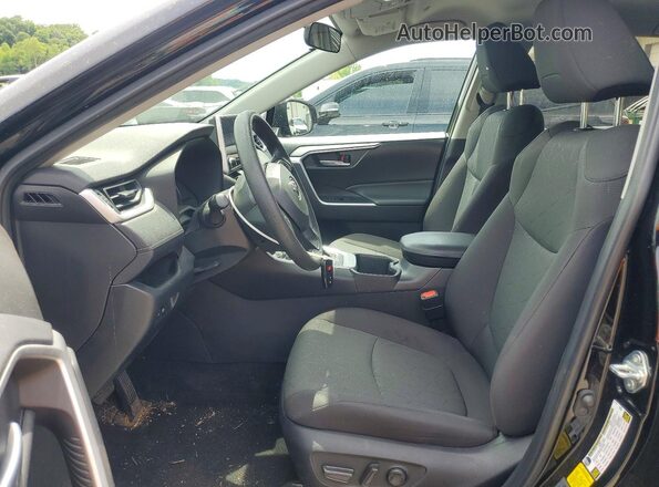 2T3UWRFV0PW172185 2023 TOYOTA RAV4 Черный Вид салона спереди